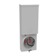 Milbank U4908-O-100MB-11GR 4 Terminal Ringless Plain Top 1-100 Ampere Main Breaker 520GR 520GR Surface Mount