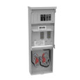 Milbank U4908-O-100MB-11GR 4 Terminal Ringless Plain Top 1-100 Ampere Main Breaker 520GR 520GR Surface Mount