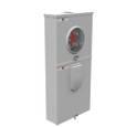 Milbank U5844-PXL-100 4 Terminal Ringless Small Closing Plate Pack Inside Meter Socket 1-100 Ampere Main Breaker