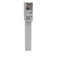 Milbank U5137-O-200S-ALT 4 Terminal Ringless Plain Top Horn Bypass 2-200 Ampere Main Breaker Double Pedestal Direct Bury Alliant Energy