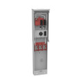Milbank U5210-XL-41 Unmetered Small Closing Plate TT30 520GR Single Pedestal Pad Mount