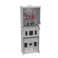 Milbank U5101-RL-38GBGR-KK-5T 5 Terminal Ringless Small Hub Open Horn Bypass 1-100 Ampere Main Breaker 520GR 620GB 520GR Surface Mount