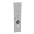 Milbank U5796-X-400-CB 7 Terminal Ringless Large Closing Plate Lever Bypass 1-400 Ampere Main Breaker 480 Volt Cold Sequence