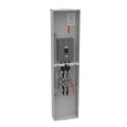 Milbank U5796-X-400-CB 7 Terminal Ringless Large Closing Plate Lever Bypass 1-400 Ampere Main Breaker 480 Volt Cold Sequence