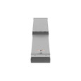 Milbank U5230-XL-75 Unmetered Small Closing Plate 1450 TT30 520GR Double Pedestal Pad Mount
