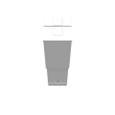 Milbank U5230-XL-75 Unmetered Small Closing Plate 1450 TT30 520GR Double Pedestal Pad Mount