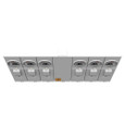 Milbank U5886-X-6/200-KK-K3-DPL 4 Terminal Ringless Large Closing Plate Horn Bypass 6 Position 6-200 Ampere Main Breaker Double Connector 6-350kcmil Delmarva Power And Light