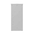 Milbank U5168-XL-200-BL-NE 4 Terminal Ringless Small Closing Plate Horn Bypass 1-200 Ampere Main Breaker 8 Circuit Loadcenter 9-16 In Barrel Lock With Bracket Provision
