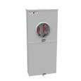 Milbank U5168-XL-200-BL-NE 4 Terminal Ringless Small Closing Plate Horn Bypass 1-200 Ampere Main Breaker 8 Circuit Loadcenter 9-16 In Barrel Lock With Bracket Provision