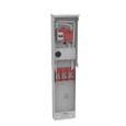 Milbank U5210-XL-54 Unmetered Small Closing Plate 1450 Single Pedestal Pad Mount