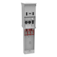 Milbank U5230-XL-75-L Unmetered Small Closing Plate 1450 TT30 520GR Light Kit Double Pedestal Pad Mount