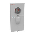 Milbank U5844-PXL-125 4 Terminal Ringless Small Closing Plate Pack Inside Meter Socket 1-125 Ampere Main Breaker