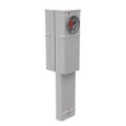 Milbank U5330-O 4 Terminal Ring Type Plain Top Double Pedestal Pad Mount