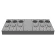 Milbank U5906-X-KK-BLG 4 Terminal Ringless Large Closing Plate Horn Bypass 6 Position 6-125 Ampere Main Breaker Provision 7-8 In Barrel Lock With Bracket Provision