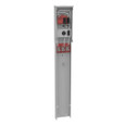 Milbank U5200-XL-41 Unmetered Small Closing Plate 520GR TT30 Single Pedestal Direct Bury