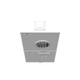 Milbank U5750-RXL-200-BL-AMS 7 Terminal Ringless Large Hub Open Adapt To Small Closing Plate Lever Bypass 1-200 Ampere Main Breaker 9-16- In Barrel Lock With Bracket Provision Ameren
