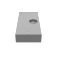 Milbank U5786-X-2/K2-BL 4 Terminal Ringless Large Closing Plate Lever Bypass 2-double Connector 6-350kcmil 9-16 In Barrel Lock With Bracket Provision
