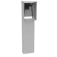 Milbank U5951-O-41 Unmetered Plain Top TT30 520GR Single Pedestal Pad Mount