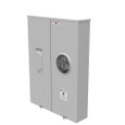 Milbank U5799-O-400-CB-BL 7 Terminal Ringless Plain Top Lever Bypass 9-16 In Barrel Lock With Bracket Provision 1-400 Ampere Main Breaker 480 Volt Cold Sequence
