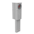 Milbank U5330-O-75 4 Terminal Ring Type Plain Top 1450 TT30 520GR Double Pedestal Pad Mount