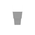 Milbank U5951-O-55 Unmetered Plain Top 1450 520GR Single Pedestal Pad Mount