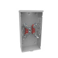 Milbank U7262-RL-TG-KK-ALT 4 Terminal Ringless Small Hub Open Triplex Ground Horn Bypass Alliant Energy Narrow Shell