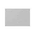 Milbank U5904-X-KK-BLG 4 Terminal Ringless Large Closing Plate Horn Bypass 4 Position 4-125 Ampere Main Breaker Provision 7-8 In Barrel Lock Ground With Bracket Provision