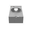 Milbank U7021-RL-KK-BL 4 Terminal Ringless Small Hub Open Horn Bypass 9-16 In Barrel Lock With Bracket Provision 200 Ampere