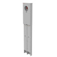 Milbank U5925-O-200-KK 4 Terminal Ringless Plain Top Horn Bypass 1-200 Ampere Main Breaker 8 Branch Circuit Single Pedestal Direct Bury