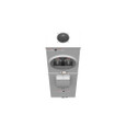 Milbank U5842-RL-100 4 Terminal Ringless Small Hub Open 1-100 Ampere Main Breaker Narrow Shell