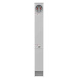 Milbank U5952-O-41 4 Terminal Ring Type Plain Top TT30 520GR Single Pedestal Direct Bury Voyager