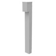 Milbank U5952-O-41 4 Terminal Ring Type Plain Top TT30 520GR Single Pedestal Direct Bury Voyager
