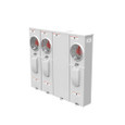 Milbank U5883-X-KK-BL 4 Terminal Ringless Large Closing Plate Horn Bypass 3 Position 3-200 Ampere Main Breaker Provision 9-16 In Barrel Lock With Bracket Provision