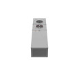 Milbank U8667-O-2/200 4 Terminal Ring Type Plain Top Double Pedestal 2-200 Ampere Main Breaker