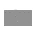 Milbank U5905-X 4 Terminal Ringless Large Closing Plate 5 Position 5-125 Ampere Main Breaker Provision 22k Ampere Interrupting Capacity