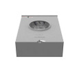 Milbank U7422-RXL 7 Terminal Ringless Large Hub Open Adapt To Small Closing Plate