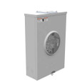 Milbank U7422-RXL 7 Terminal Ringless Large Hub Open Adapt To Small Closing Plate