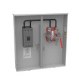 Milbank U5784-O-200-5T-CB 5 Terminal Ringless Plain Top Lever Bypass 1-200 Ampere Main Breaker 480 Volt Cold Sequence 5th Terminal 9 Oclock Position
