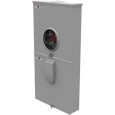 Milbank U5896-PXL-200 4 Terminal Ringless Small Closing Plate Pack Inside Meter Socket 1-200 Ampere Main Breaker Wide Shell