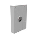 Milbank U5890-X-2/200-HSP 4 Terminal Ringless Large Closing Plate 2-200 Ampere Main Breaker Stainless Steel Hasp