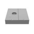 Milbank U5891-X-2/150 4 Terminal Ringless Large Closing Plate 2-150 Ampere Main Breaker Load Center