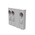 Milbank U5903-X-KK-BLG 4 Terminal Ringless Large Closing Plate Horn Bypass 3 Position 3-125 Ampere Main Breaker Provision 7-8 In Barrel Lock Ground With Bracket Provision