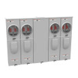 Milbank U5884-X 4 Terminal Ringless Large Closing Plate 4 Position 4-200 Ampere Main Breaker Provision