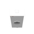 Milbank U5967-XL 4 Terminal Ringless Small Closing Plate Tall Shell