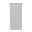 Milbank U6266-XTL-200-HSP 4 Terminal Ringless 2 Small Closing Plates 1-200 Ampere Main Breaker 8 Branch Circuit Stainless Steel Hasp