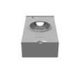 Milbank U9550-RRL-QG 5 Terminal Ringless Large Hub Open Adapt To Small Hub Open Quadplex Ground Lever Bypass