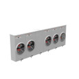 Milbank U8035-XL-KK-BLG 4 Terminal Ringless Small Closing Plate Horn Bypass 5 Position 7-8 In Barrel Lock Ground With Bracket Provision 100 Ampere