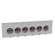 Milbank U8216-XL-KK-BLG 4 Terminal Ringless Small Closing Plate Horn Bypass 6 Position 7-8 In Barrel Lock Ground With Bracket Provision 100 Ampere Side Wireway