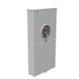 Milbank U5898-O-200-KK-BL 4 Terminal Ringless Plain Top 1-200 Ampere Main Breaker 8 Circuit Horn Bypass 9-16 In Barrel Lock With Bracket Provision Side Wireway