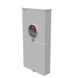Milbank U5898-O-200-KK-BL 4 Terminal Ringless Plain Top 1-200 Ampere Main Breaker 8 Circuit Horn Bypass 9-16 In Barrel Lock With Bracket Provision Side Wireway